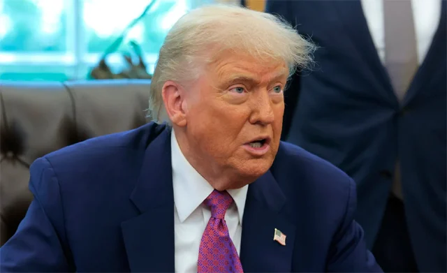 Trump says US Navy could escort tankers, Iran aimed to strike first