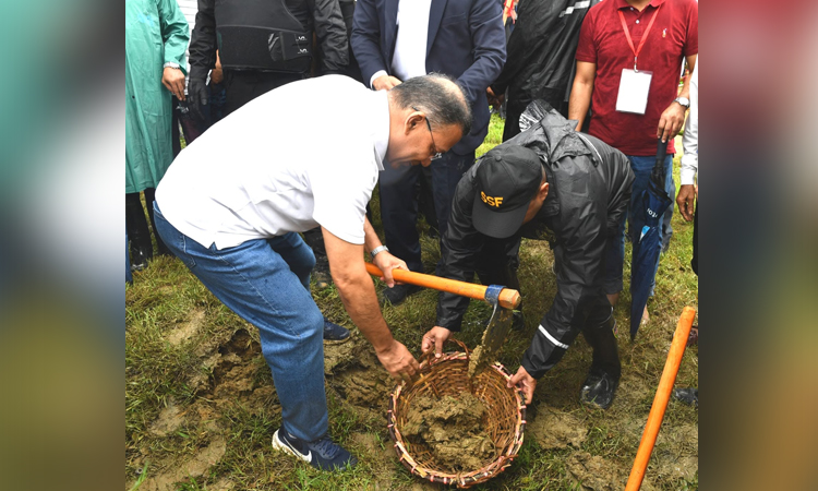 PM inaugurates re-excavation work of Patli canal linked to his father’s memory