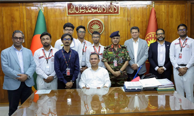DRMC students meet PM before leaving for US to attend RoboSub 2026