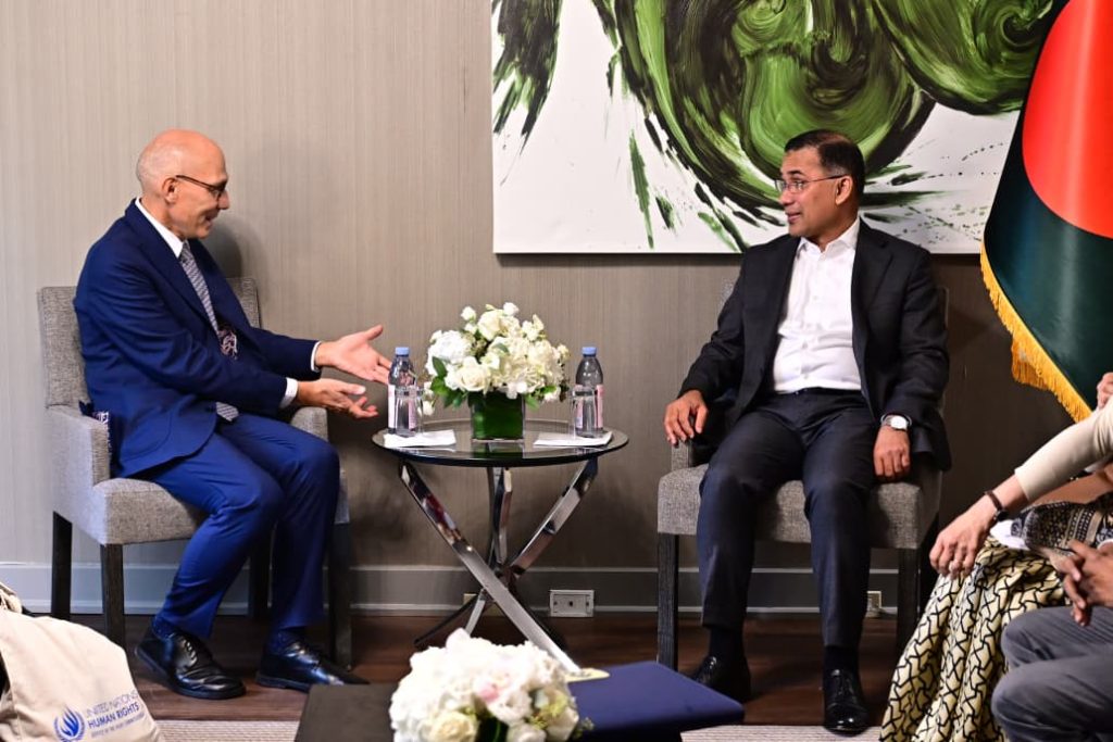 UN human rights chief Volker Türk meets PM